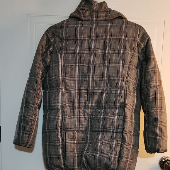 American Holic Women's Puffer Quilted Jacket Full Zip Pockets Size M - Picture 3 of 9